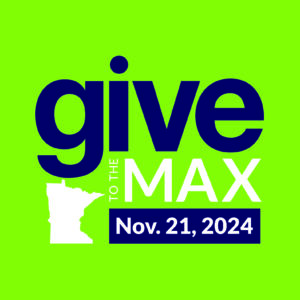 Green square Give tot he Max 2024 Day logo